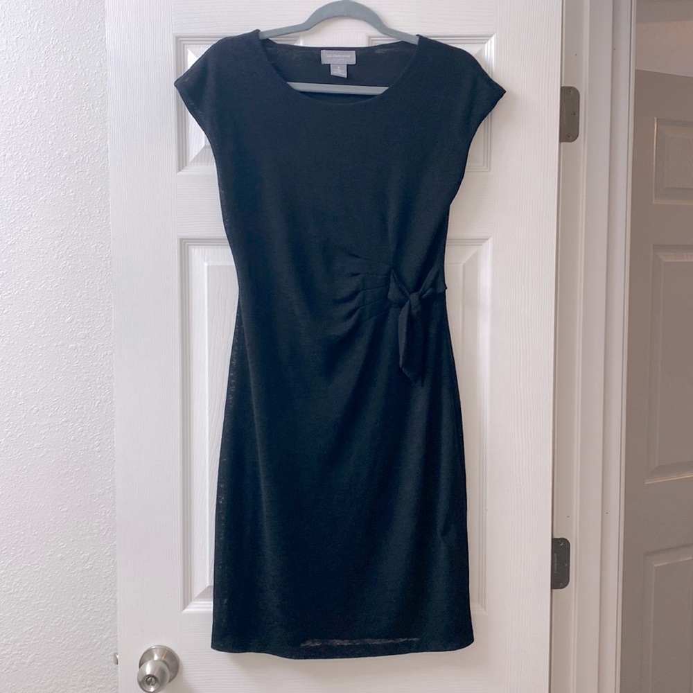 Womens short sleeve dress, knee length